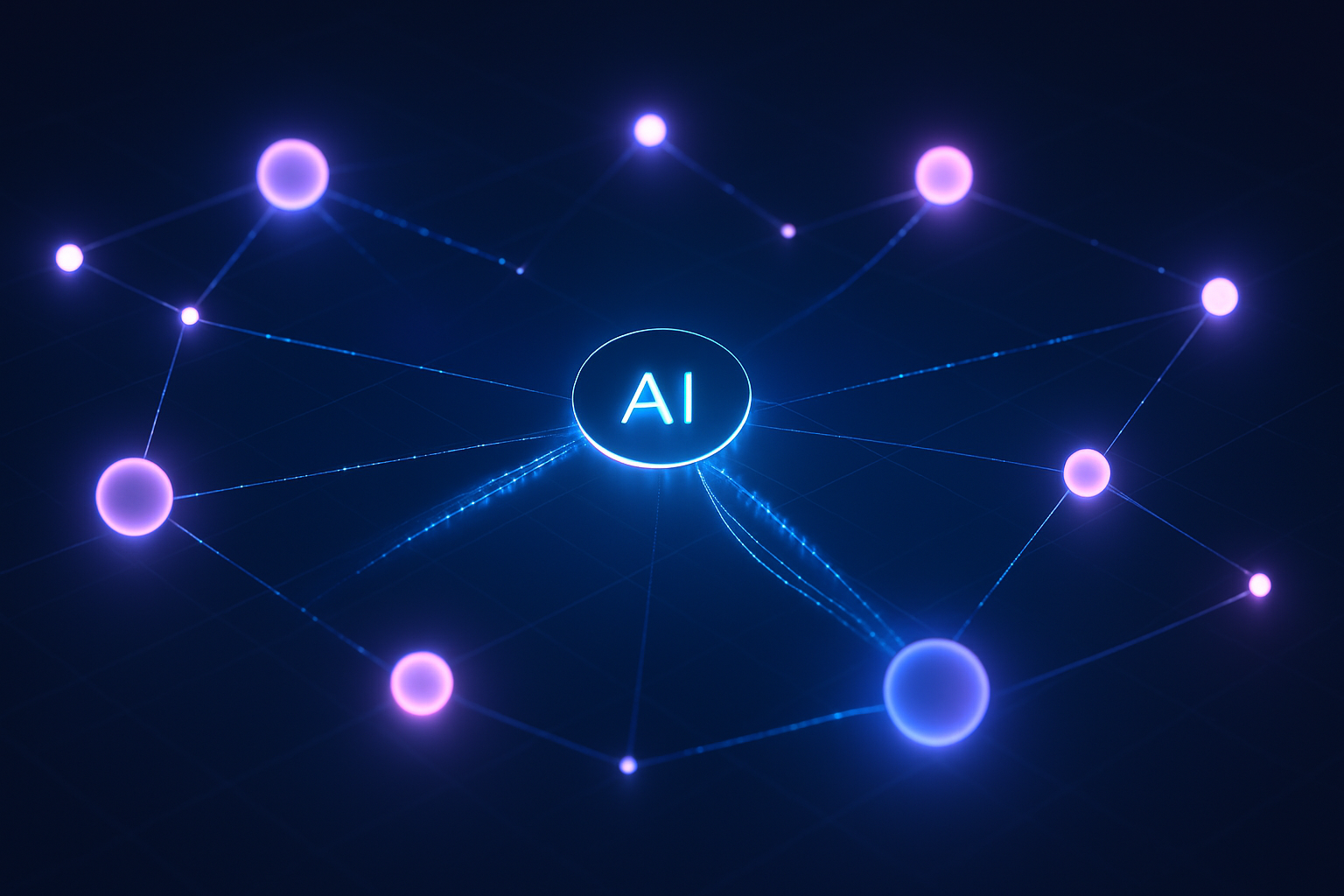 Competitor AI visibility analysis dashboard showing brand citation nodes compared across AI search platforms